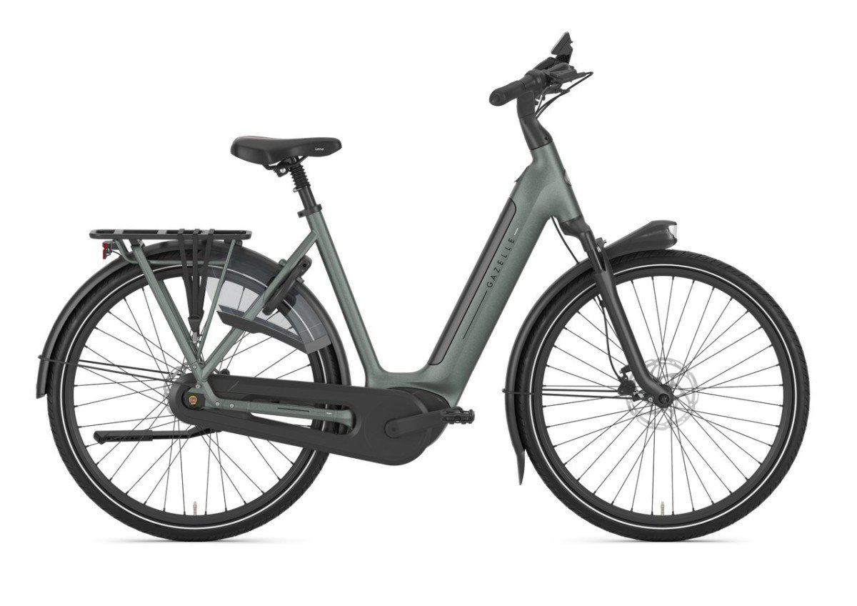 Gazelle GAZELLE Grenoble C8+ DAMES Twilight Green Mat 53cm 2025 - Afbeelding 2