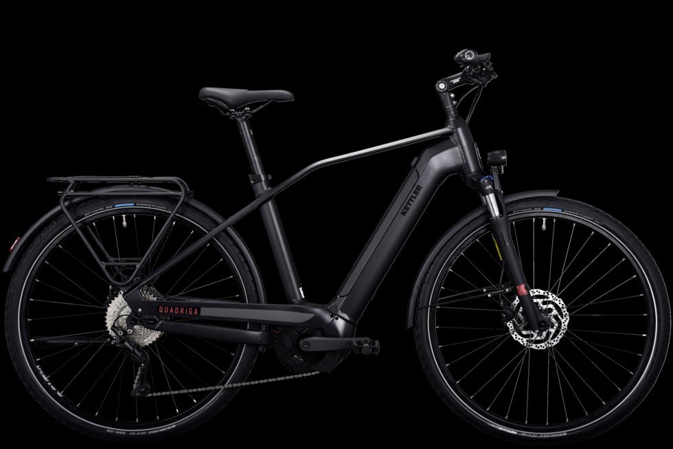 Kettler Kettler Quadriga CX10 Heren BLACK MAT 55cm L 2022